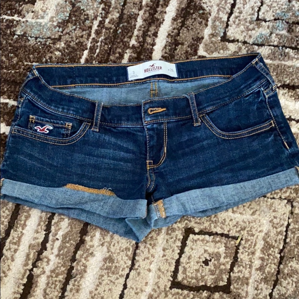 Hollister denim shorts